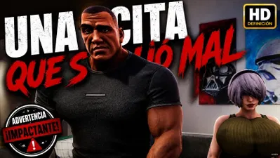 موعد (بين الأعراق) انتهى بشكل سيئ (الإسبانية/Español) - هنتاي بورن - فيديو هنتاي