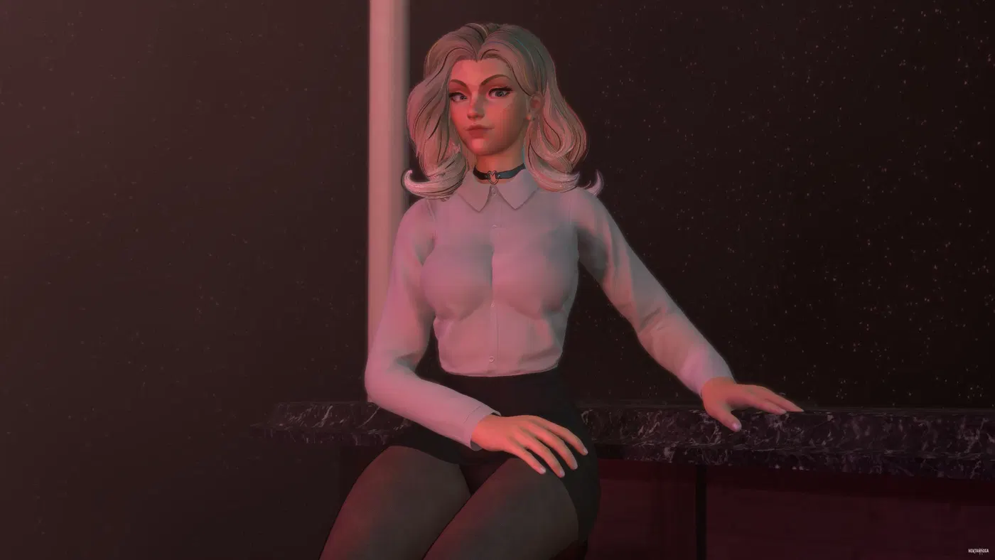 Invisible Woman's Blind Date - First 5 minutes - hentai porn - Hentai Video