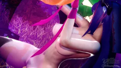 (Irelia) halloween - hentai porn - Hentai Video