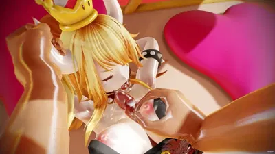 Iwara-bowsette Paizuri Oral - hentai porn - Hentai Video