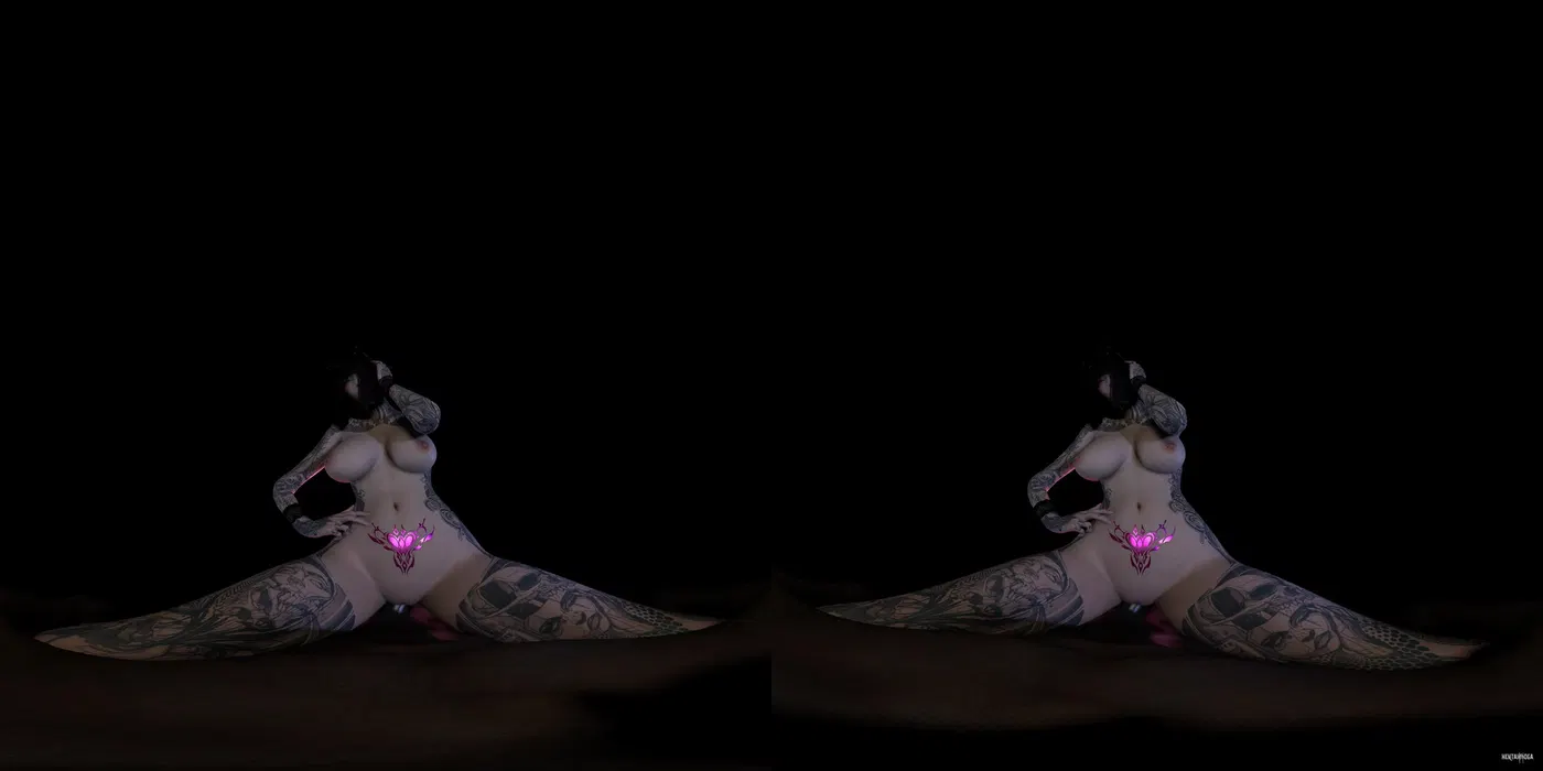Dança sensual de Jessica Ahegao - VR POV 180