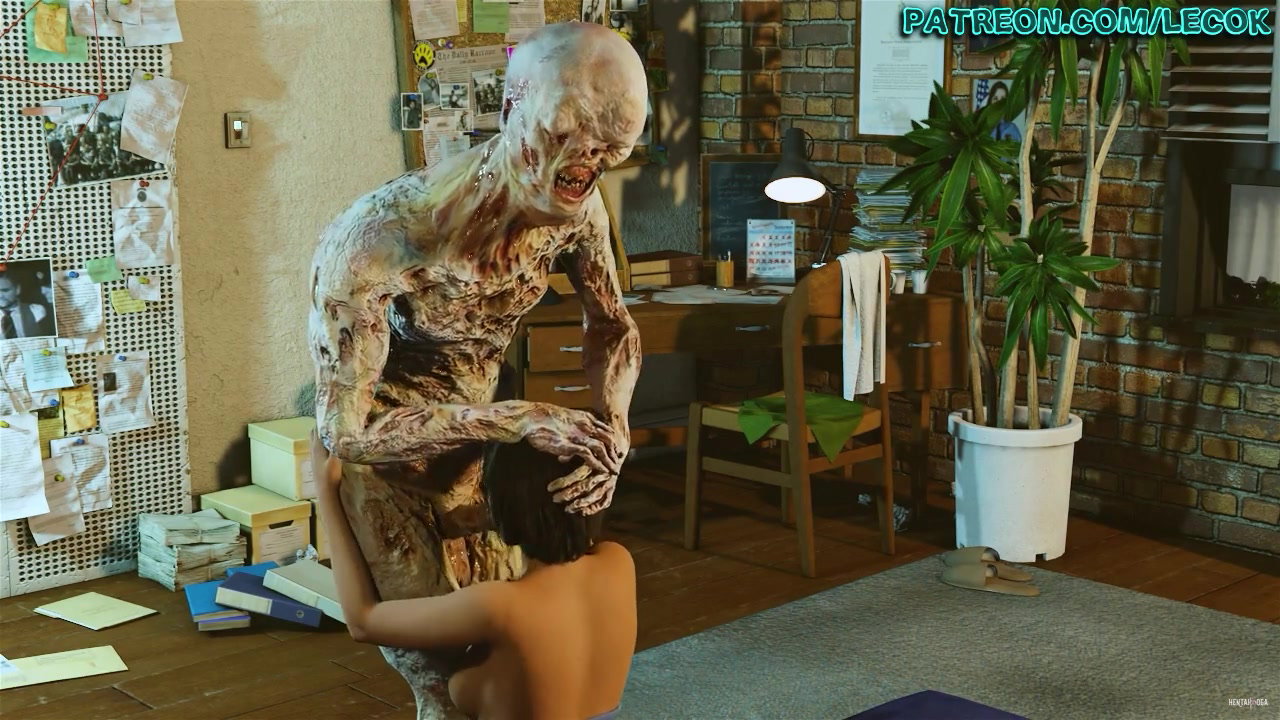 Jill Valentine Chose to pleasure a Palehead zombie and then became its concubine - hentai porn - Hentai Video