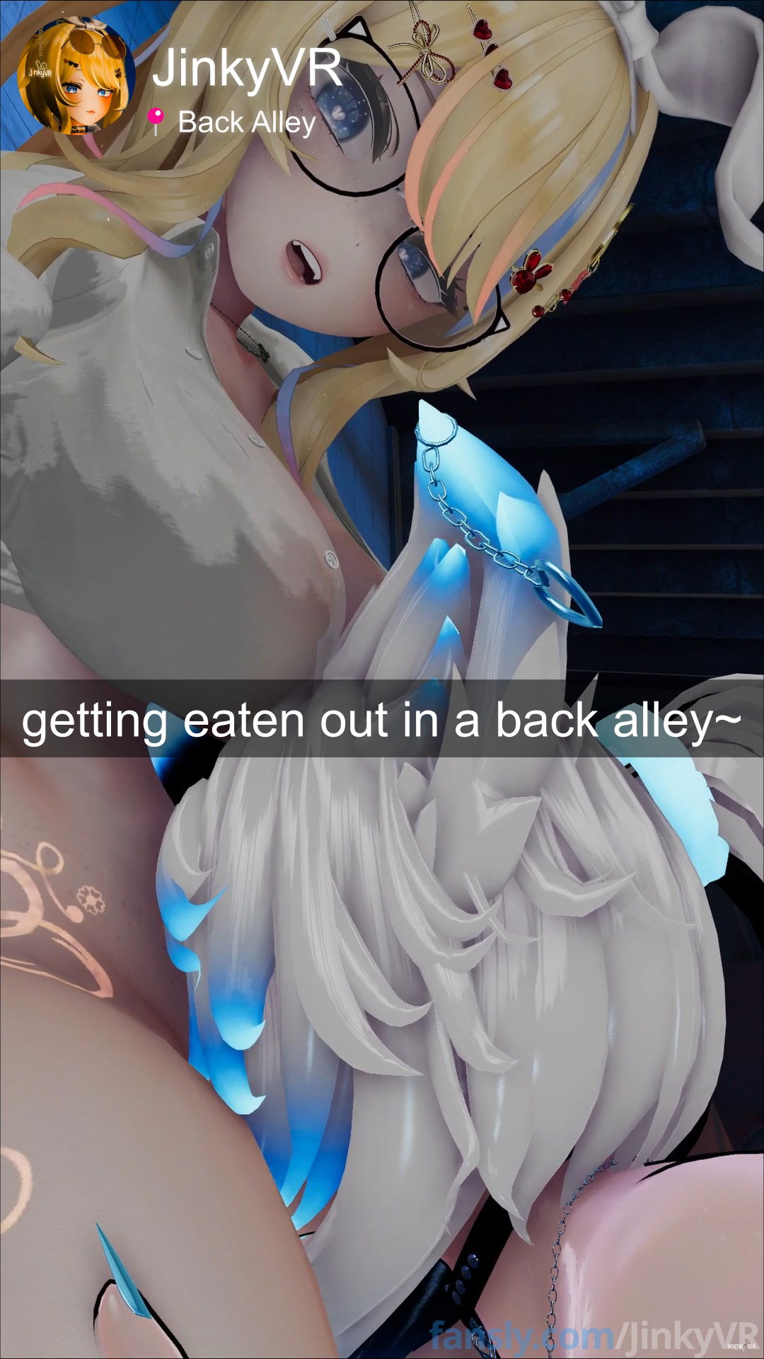 (JinkyVR) Getting all WET from @SakkiVR eating me out - hentai porn - Hentai Video