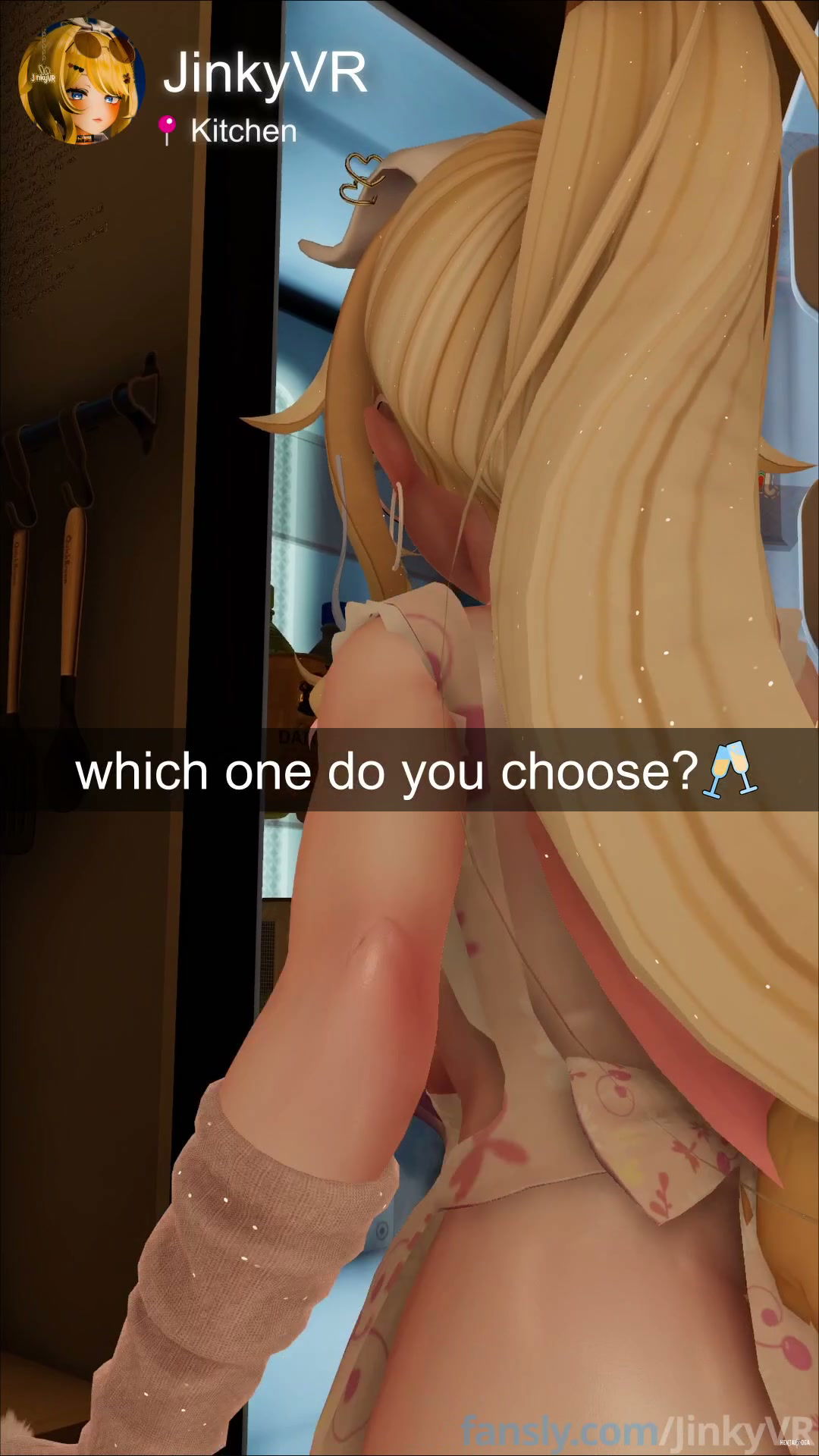 (JinkyVR) Would be a shame if someone came up behind me.. - hentai porn - Hentai Video