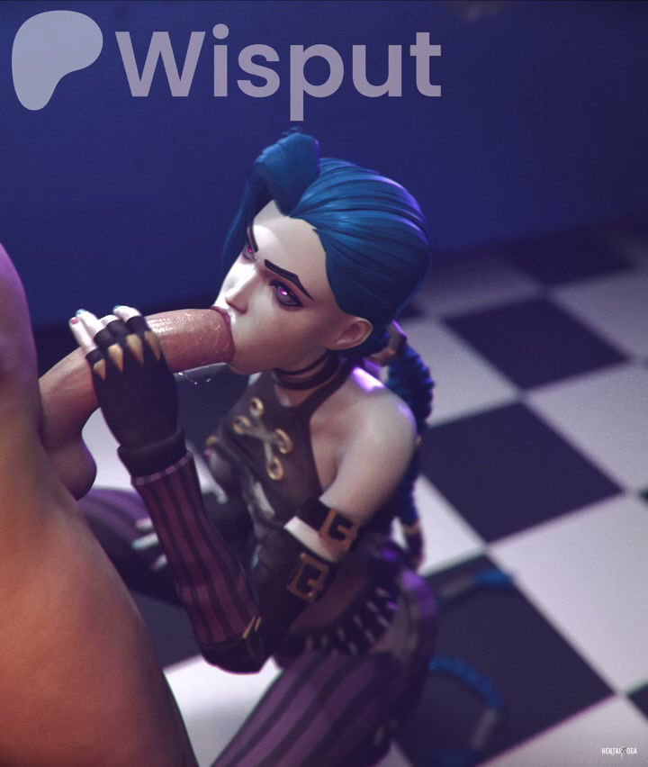 Jinx | Минет в туалете клуба - хентай порно - Хентай Видео