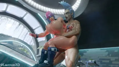 جونكر كوين × كيريكو - hentai porn - Hentai Video
