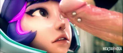 Juno giving a blowjob closeup - hentai porn - Hentai Video