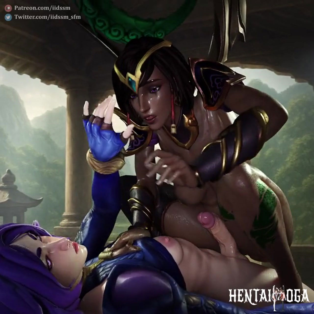 Ritual del karma y Futa Yunara - hentai porno - Video Hentai