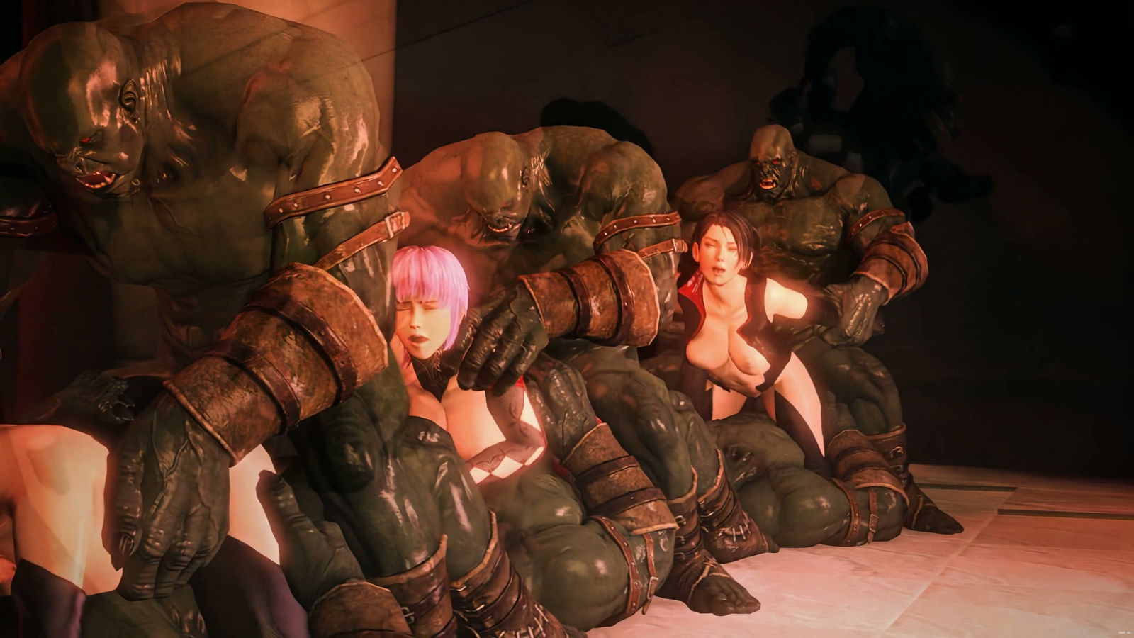 Kasumi Momiji Ayane Gangbang