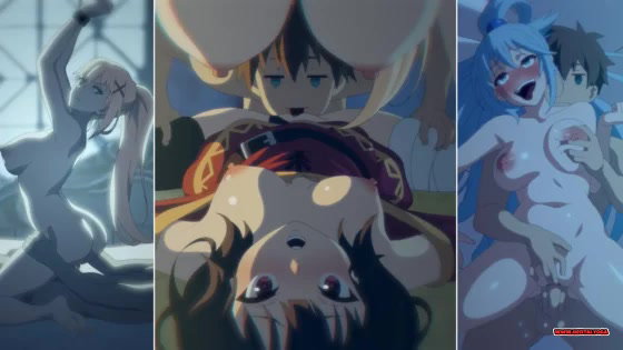 Bộ tứ Kazuma cùng Aqua, Megumin và Darkness 💦🔥 (Shiina Ecchi)