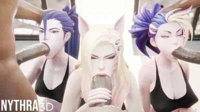 K/DA - جلسة تصوير ترويجية (أسود) - hentai porn - Hentai Video