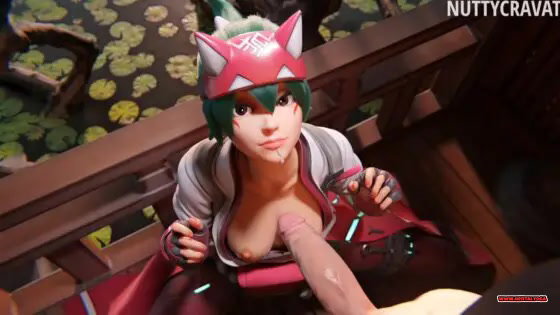 キリコ、従順なディープスロート＆大量射精 🍆💦 (nuttycravat)