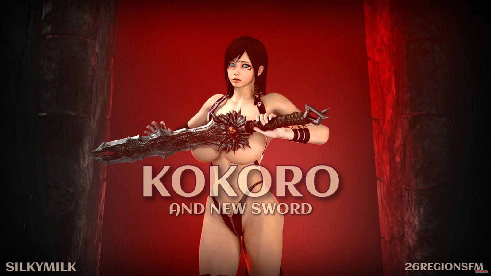 Kokoro And New Sword (26RegionSFM)(4K60FPS) - hentai porn - Hentai Video