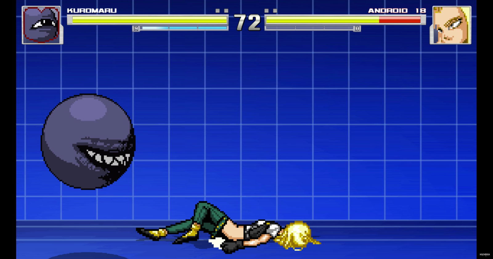 Куромару против Андроида 18 2 - хентай порно - Хентай Видео