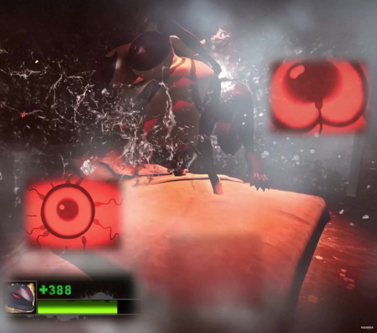 (L4D2) يبدو Mal0 في حالة شبق ويقوم بتلقيح Voruna بشكل وحشي ووحشي. - هنتاي بورن - فيديو هنتاي