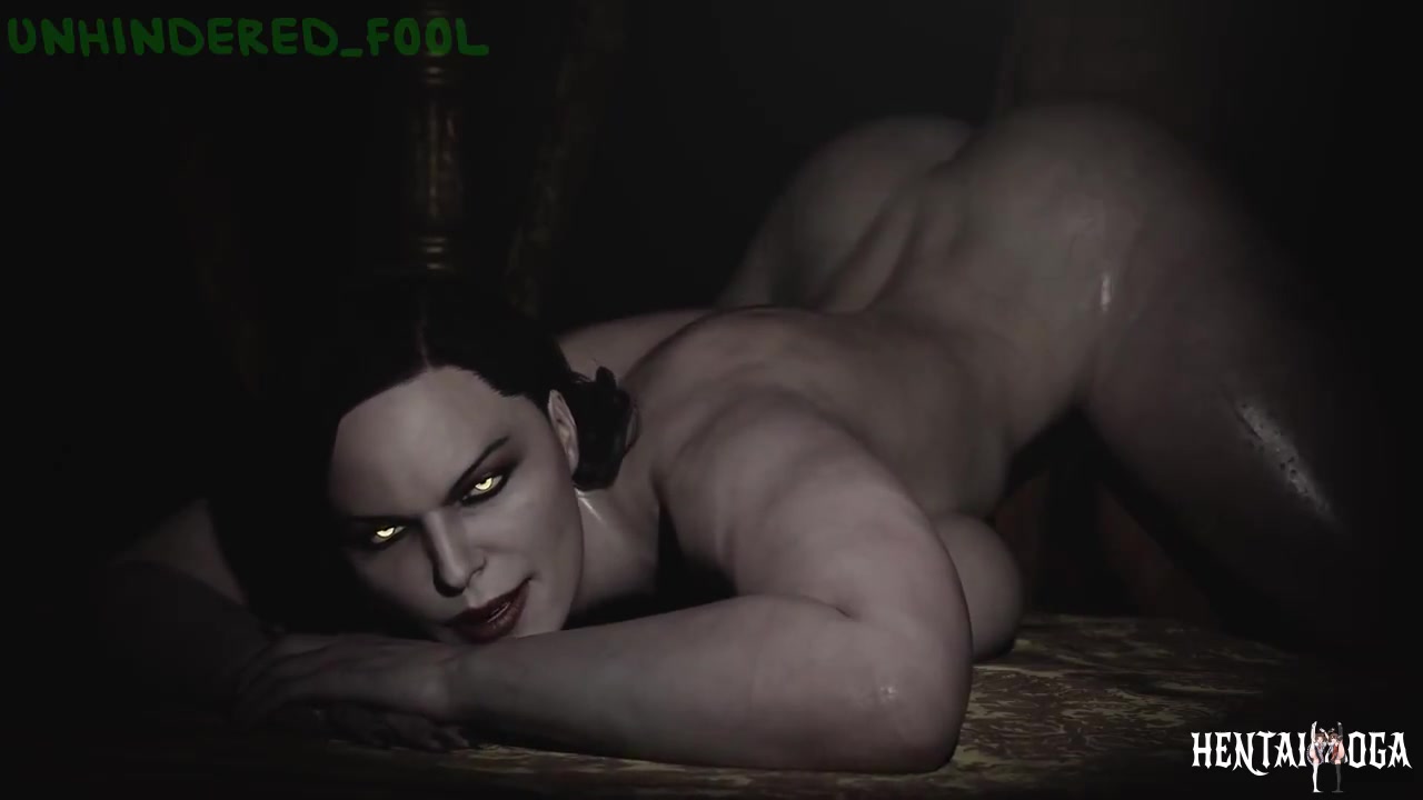 Lady Dimitrescu top down bottom up - hentai porn - Hentai Video