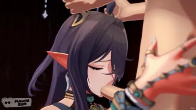 Lauma's horns have another use... - hentai porn - Hentai Video