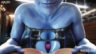 Liara T'soni clothed paizuri pov - hentai porn - Hentai Video