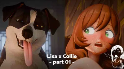 ليزا × كولي - الجزء 01 - داركبليد - تأثير جينشين - hentai porn - Hentai Video