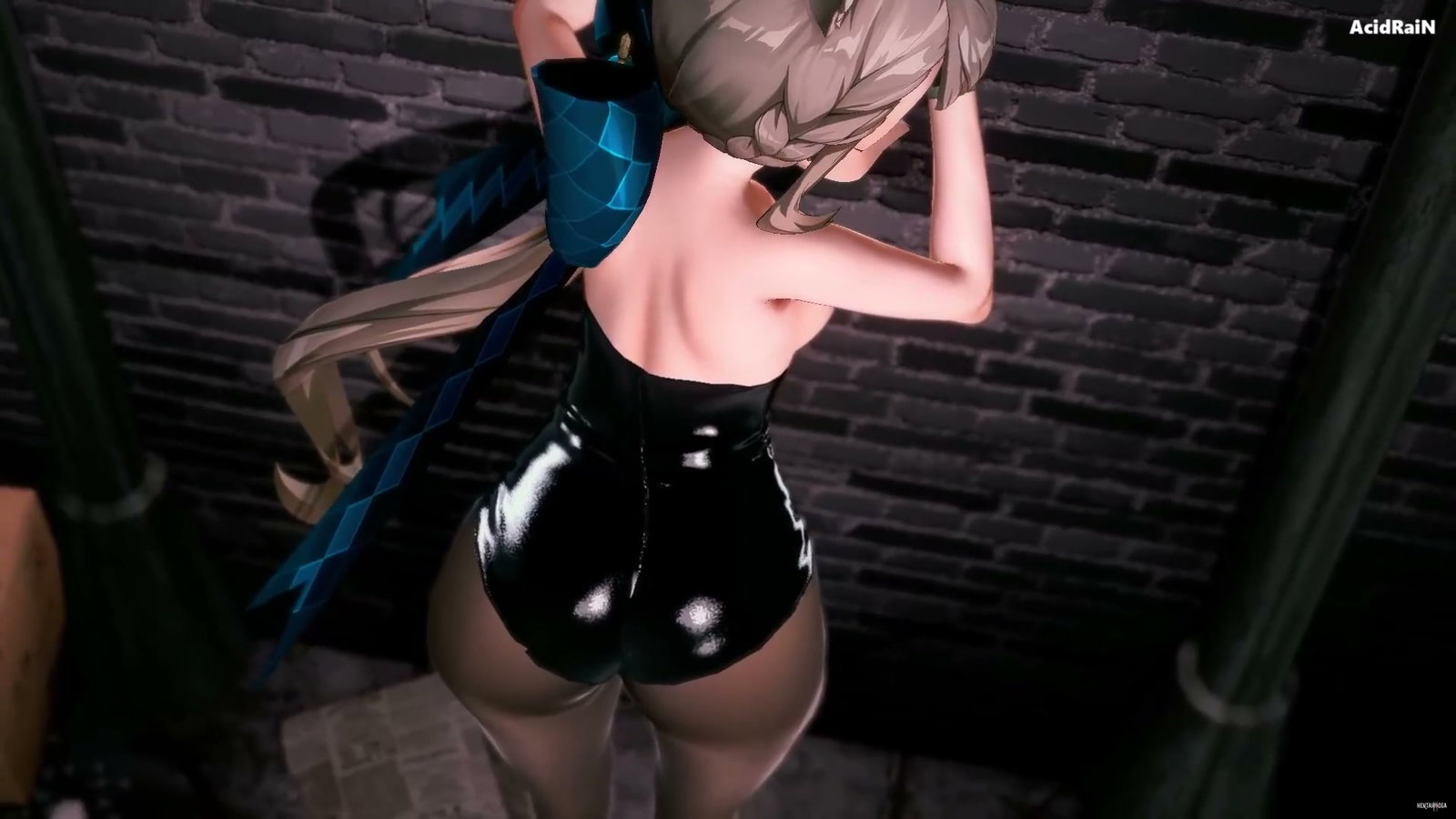 Vídeo sexual de Lynette y Futa Arlecchino (Genshin Impact)