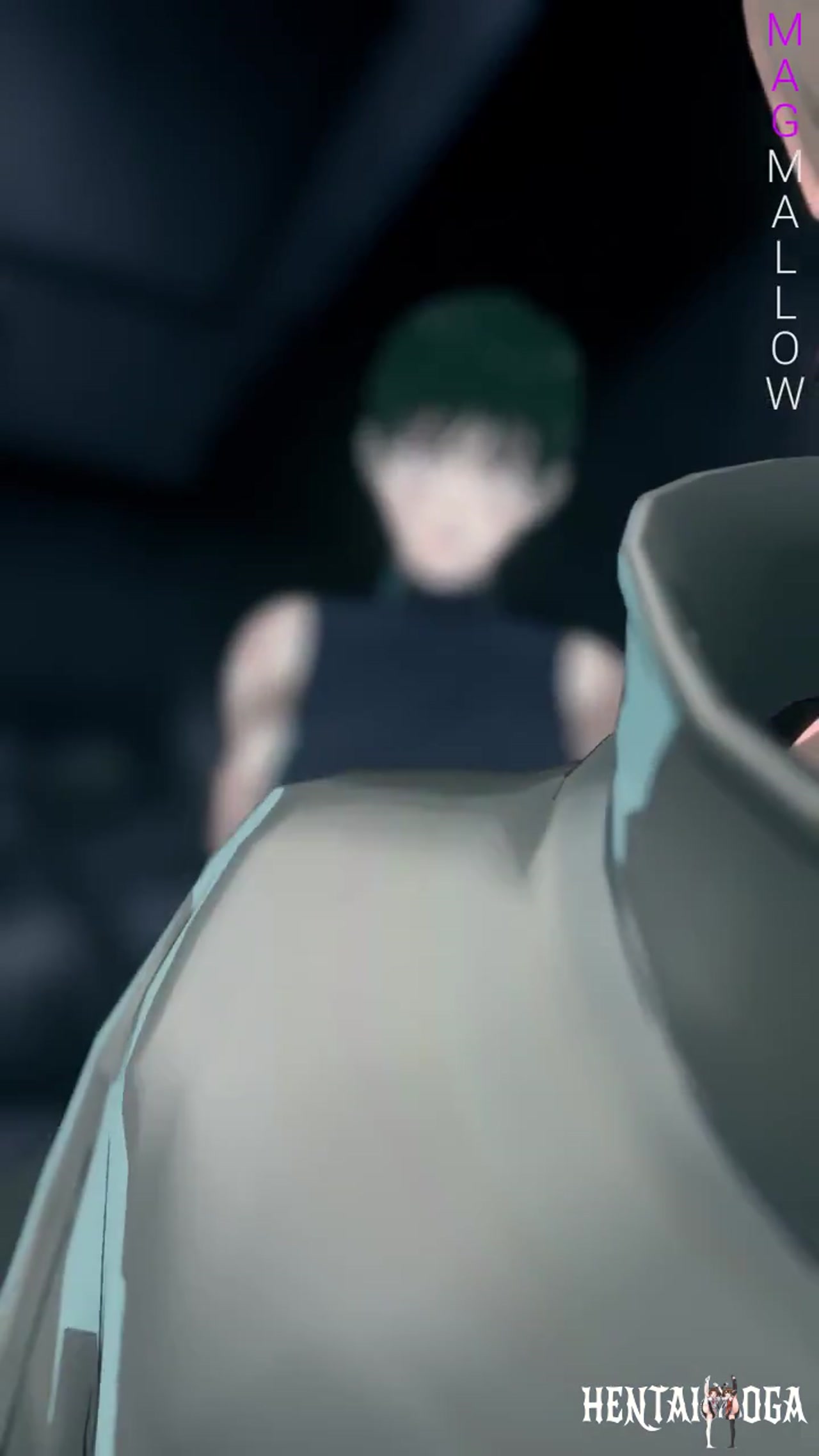 Maki Zenin dando comida ao gato - porn hentai - Vídeo Hentai