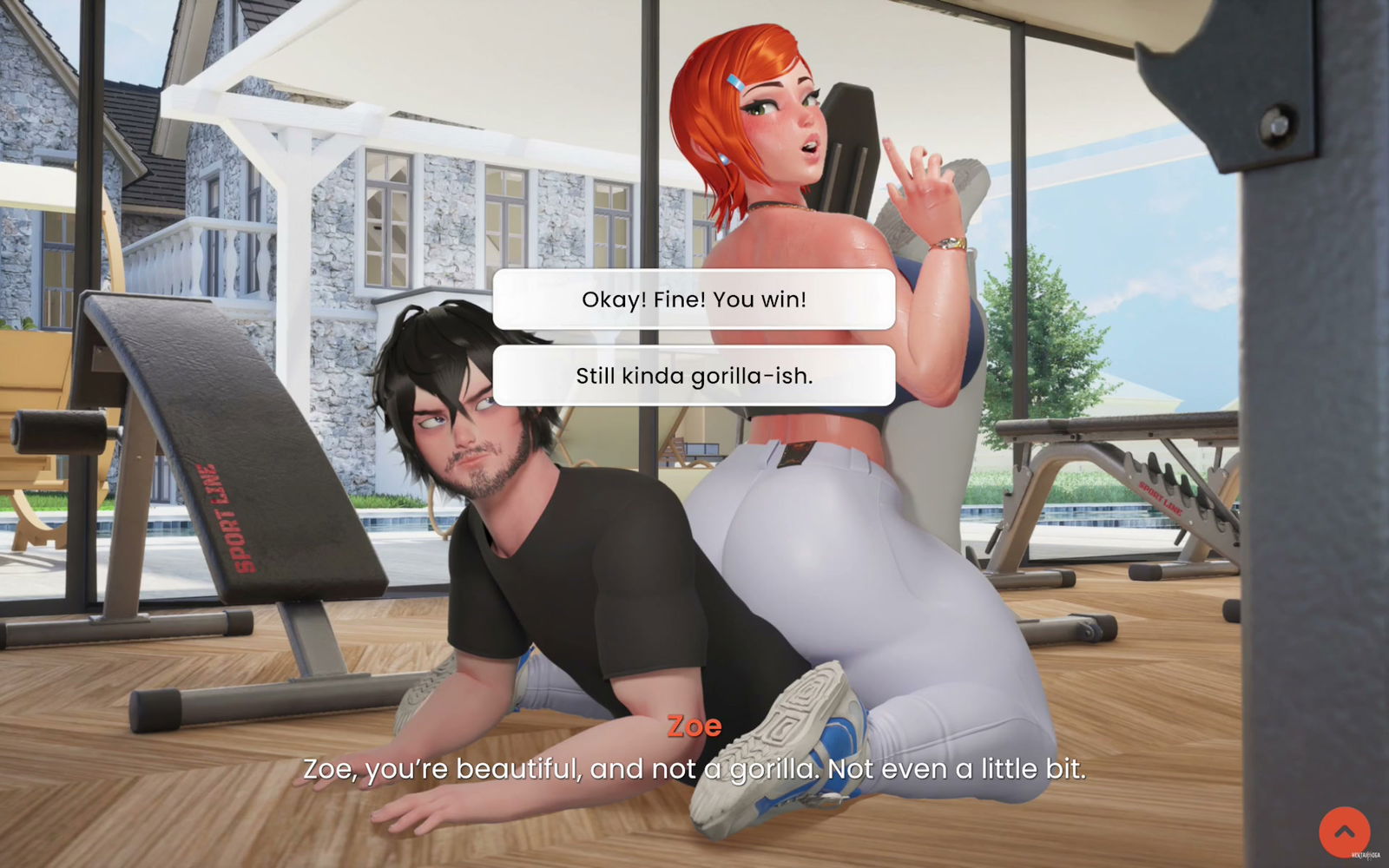 أيام القصر 0.0.5 جميع مشاهد زوي - هنتاي بورن - فيديو هنتاي