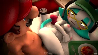 Mario X Karen - hentai porn - Hentai Video