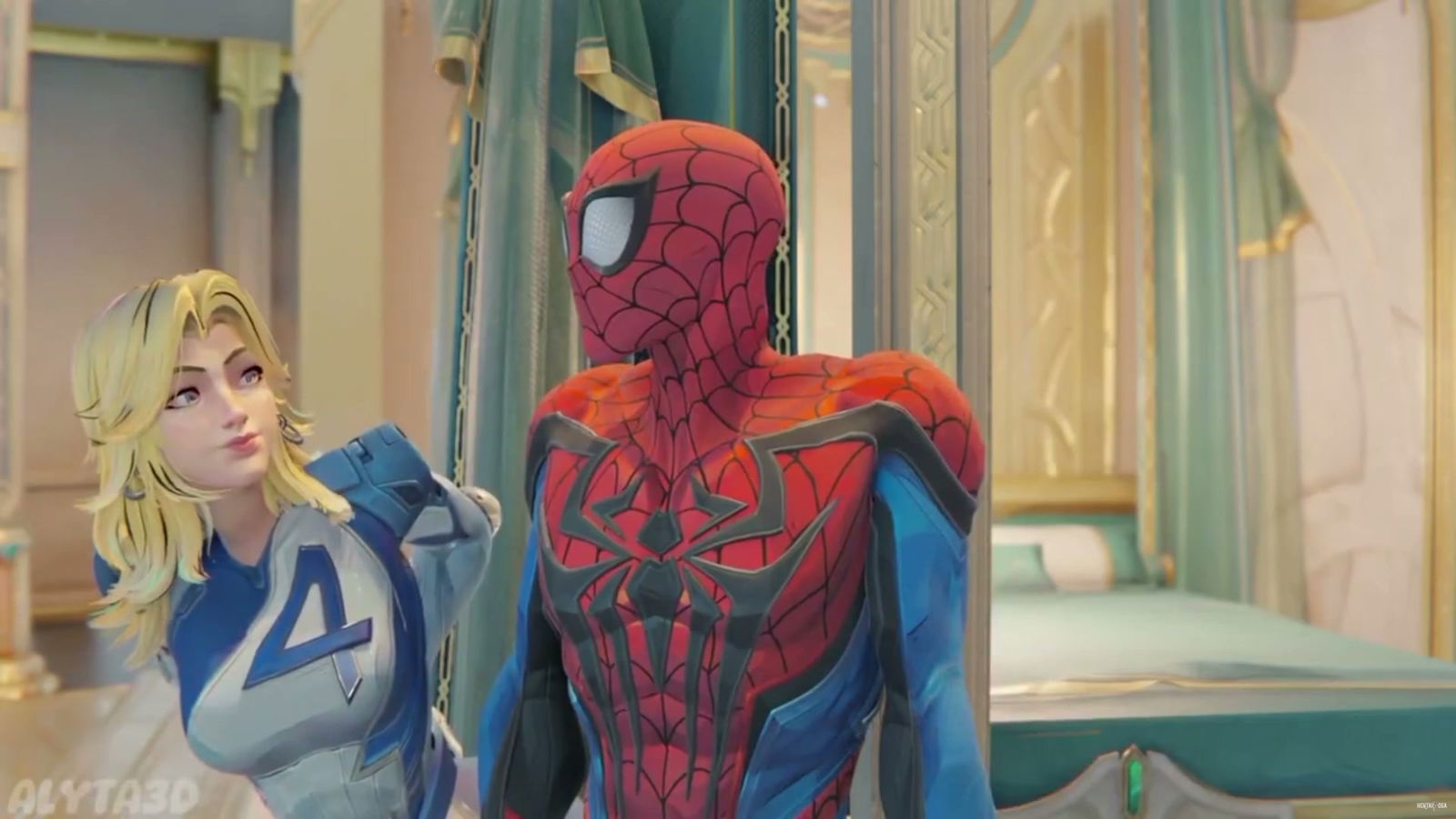 marvel rivals and co mk 3 - hentai porn - Hentai Video