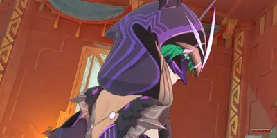ساحر الأثير الكهربائي المقنع يركب راعية البقر العكسي (تأثير جينشين) - hentai porn - Hentai Video