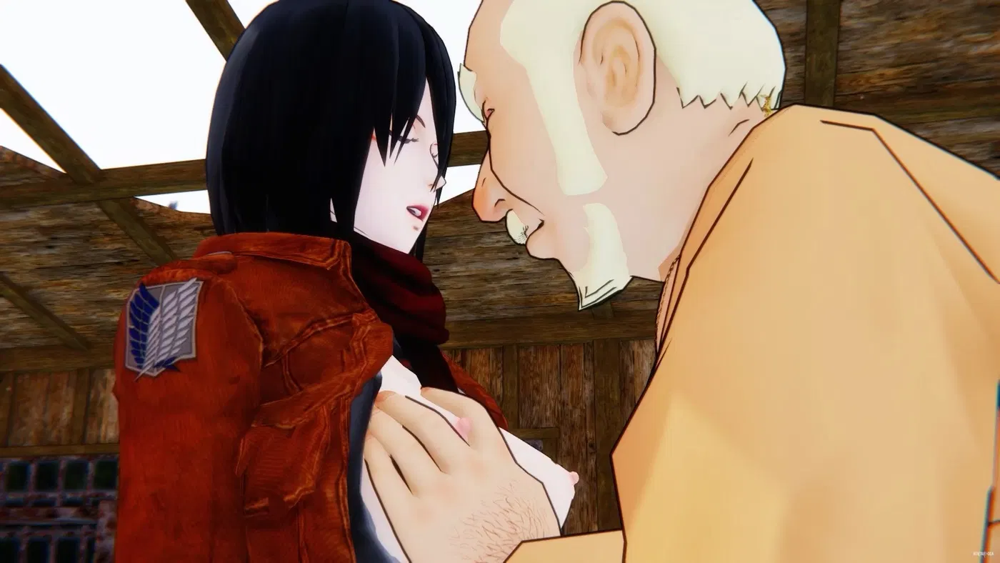 Mikasa Ackerman's Cuckolding - Attack on Titan - Part 15-16 - hentai porn - Hentai Video