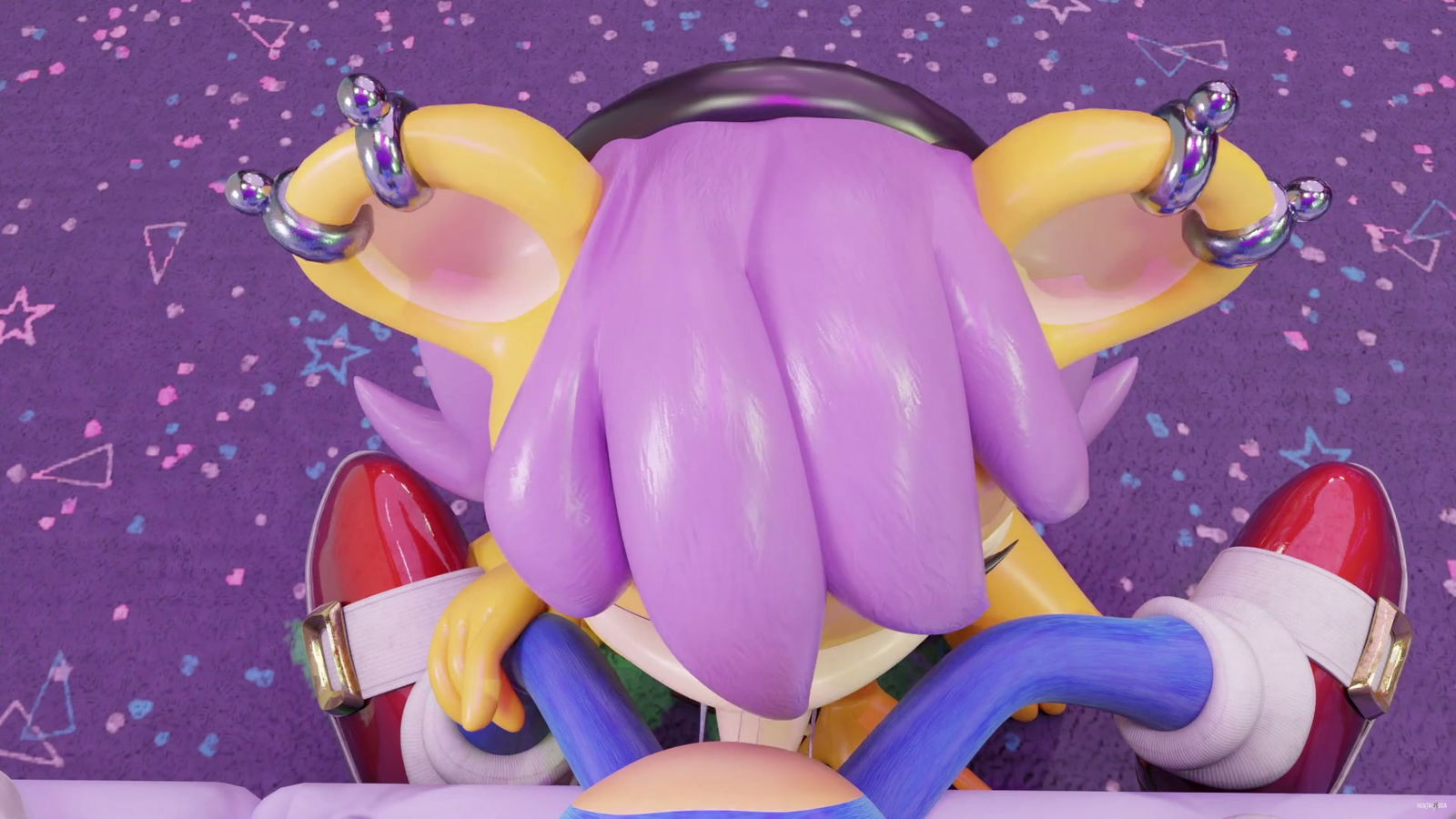 Mina blow Sonic - hentai porn - Hentai Video