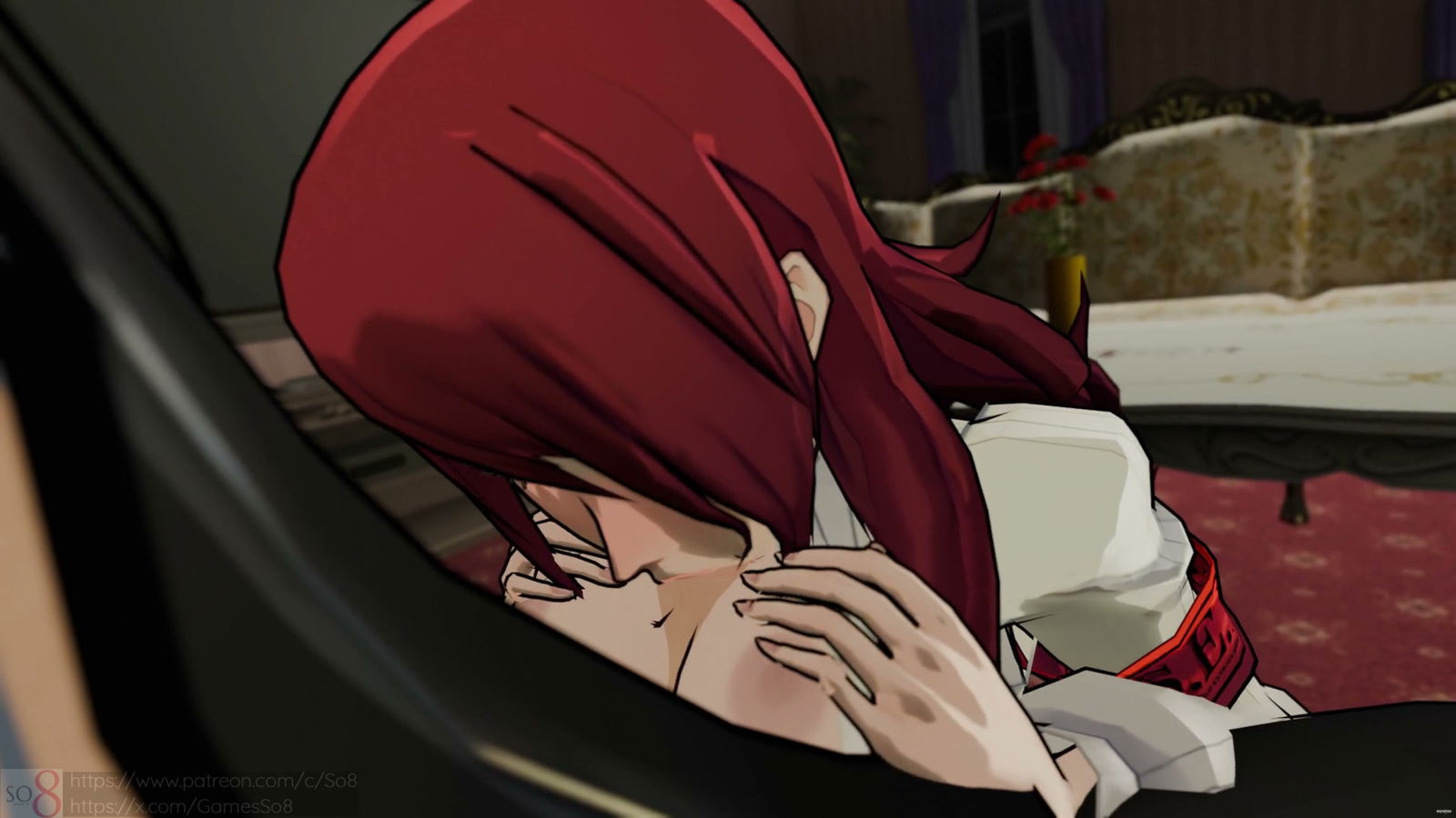 Mitsuru - Persona 3 (4K / &acirc;m thanh) - hentai porno - Video Hentai