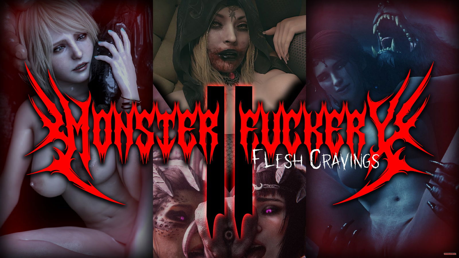 Monster Fuckery 2 - Flesh Cravings - hentai porn - Hentai Video
