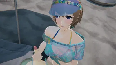 Motoha on the beact part 2 - Persona 5 phantom x - hentai porn - Hentai Video