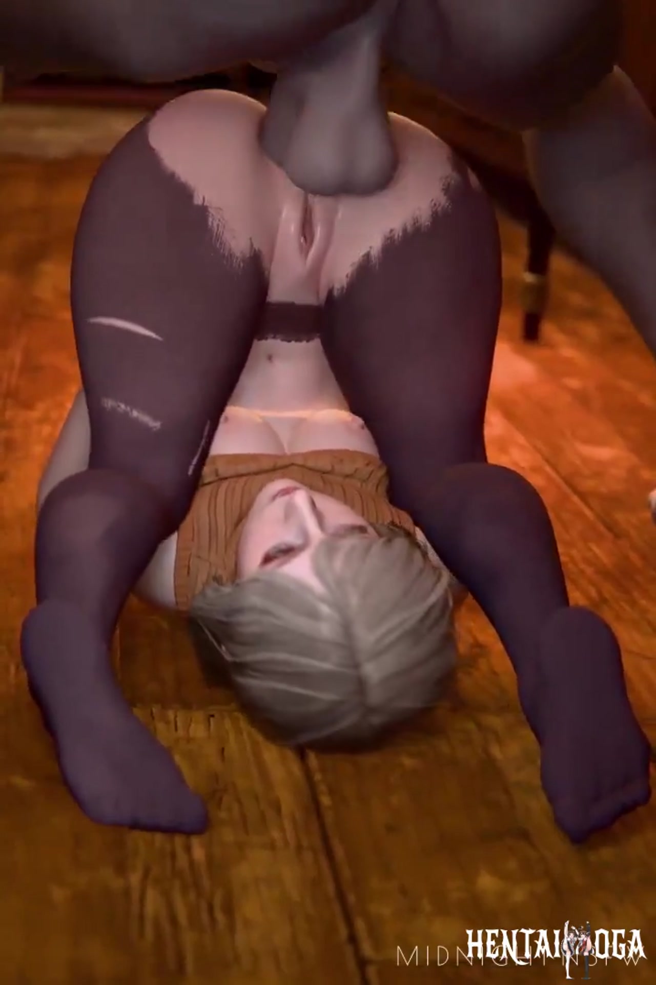 Мистер Икс трахает Эшли Грэм в анал - хентай порно - Хентай Видео