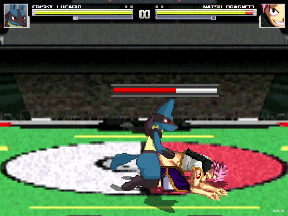 MUGEN Лукарио трахает Нацу Драгнил - хентай порно - Хентай Видео