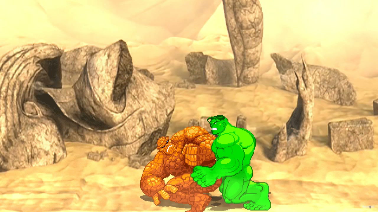 Solicitud MUGEN n.º 33: La cosa x Hulk - hentai porno - Video Hentai