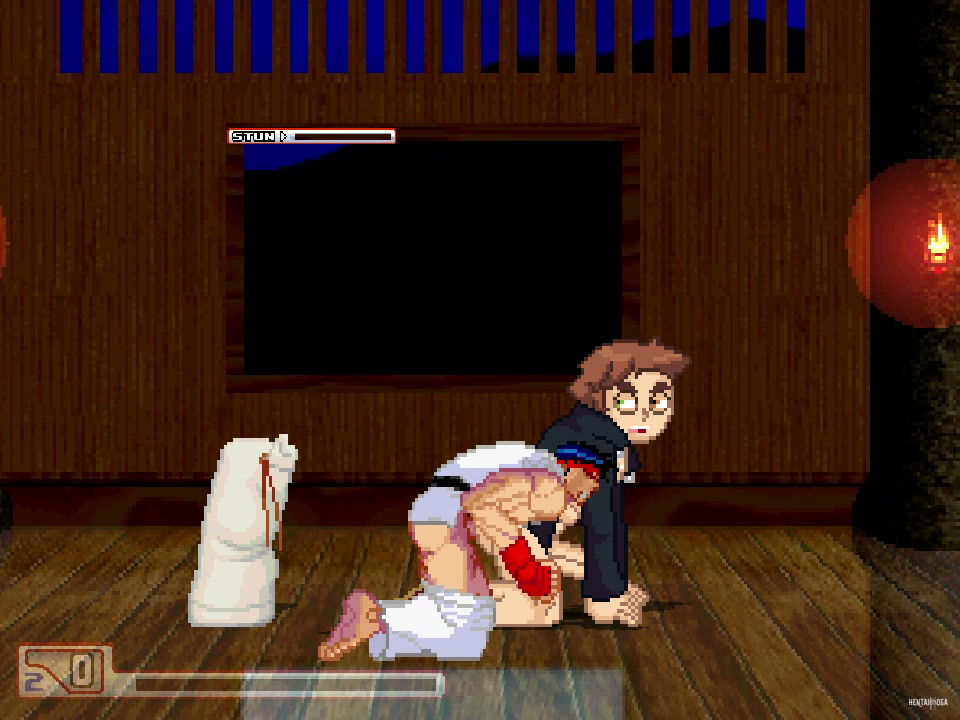 MUGEN Ryu fucks Doomentio - hentai porn - Hentai Video