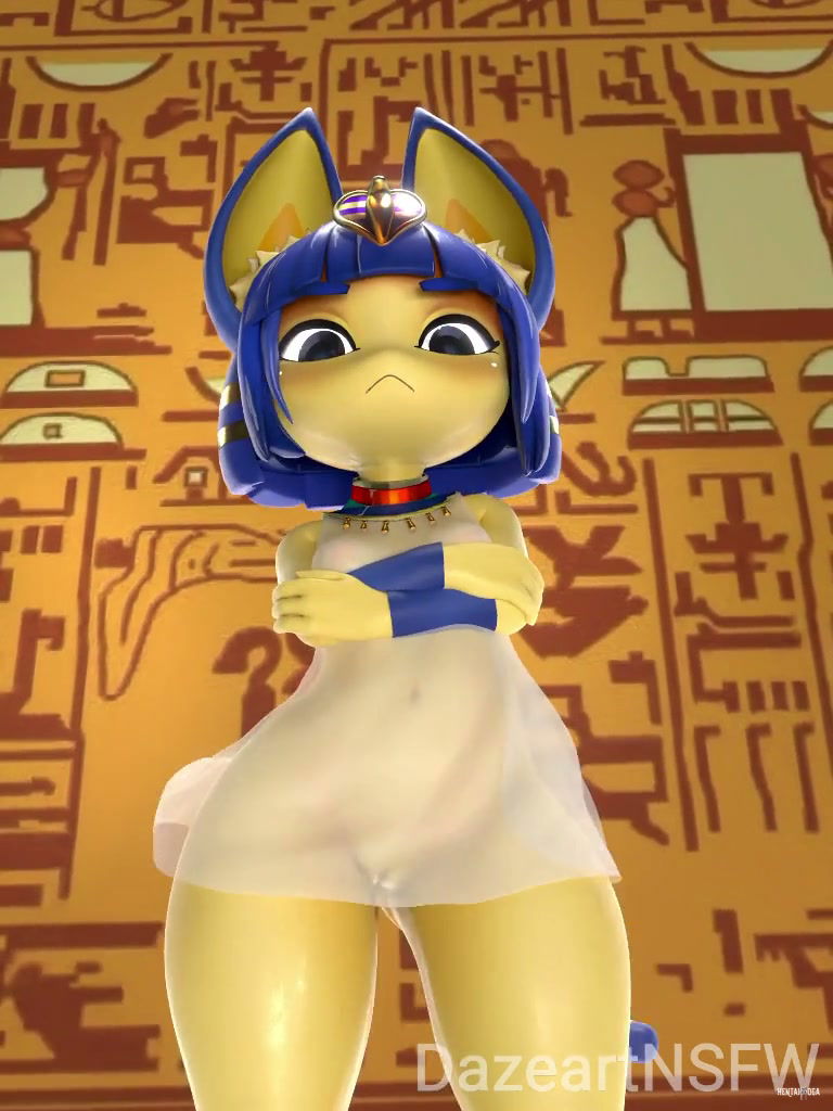 Minha versão da dança Ankha - porn hentai - Vídeo Hentai