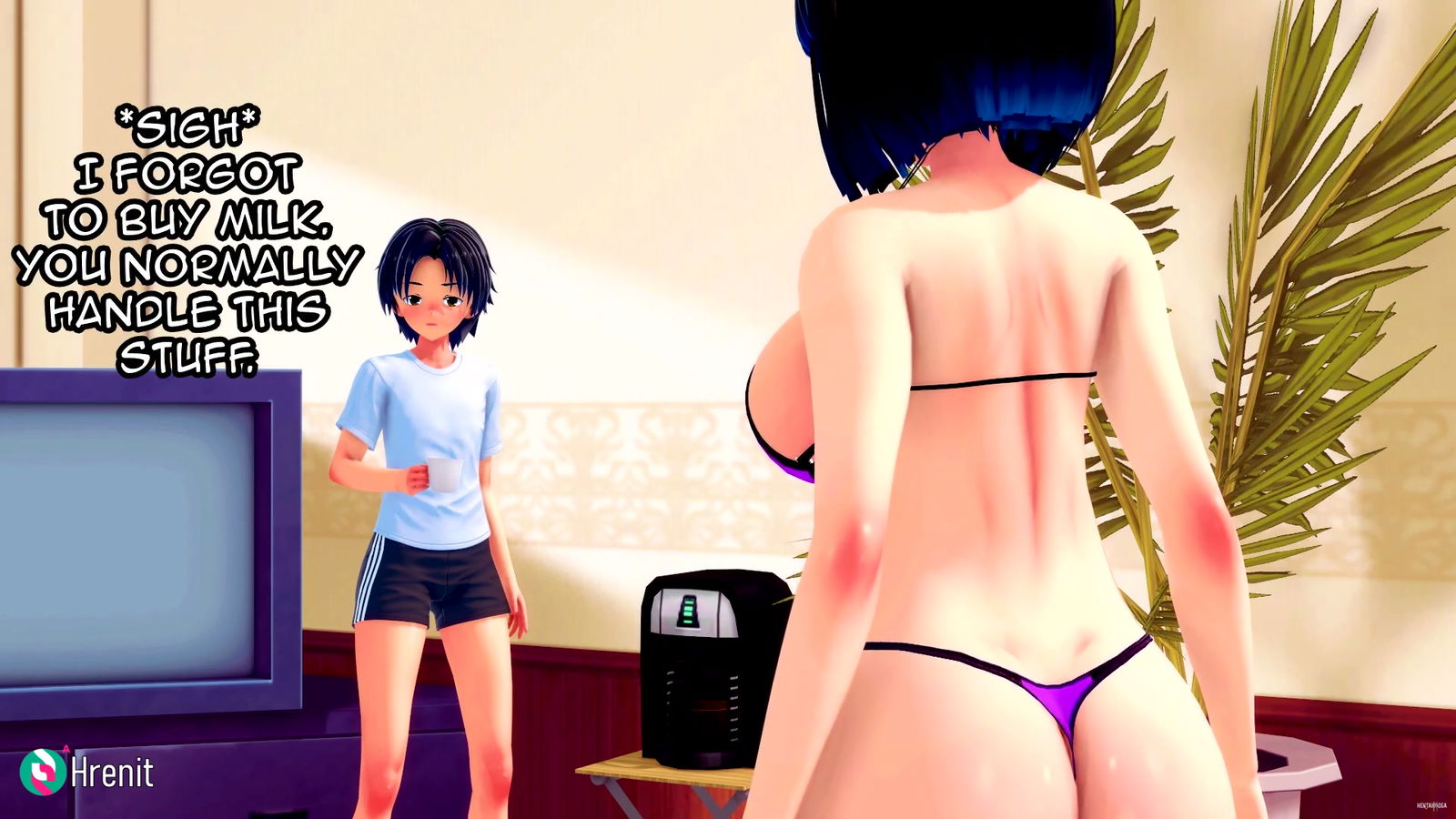 Моя соседка по комнате, гот-фута - хентай порно - Хентай Видео