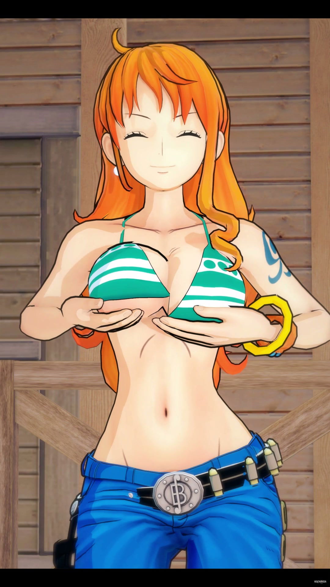 Nami: ¿Un millón de barriles... o Patreon? - hentai porno - Video Hentai