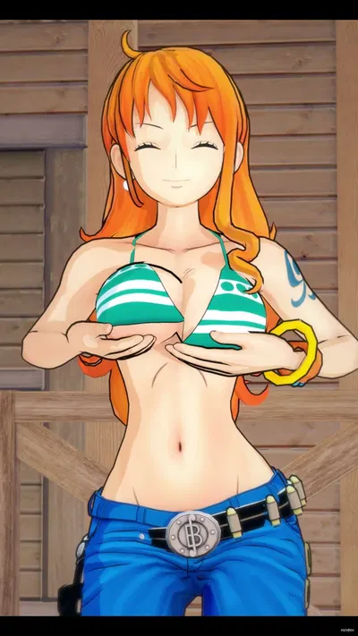 Nami: 1 Million Barrels… or Patreon? - hentai porn - Hentai Video