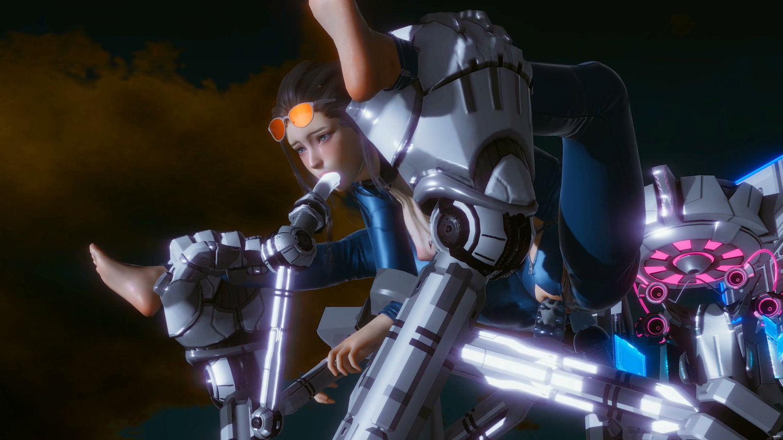 Nico Robin contra la Máquina Avanzada - hentai porno - Video Hentai