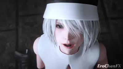 Nier 2B хочет ваших горячих кончаний - hentai porn - Hentai Video