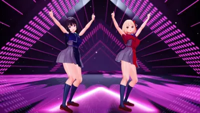 Nishikigi Chisato X Inoue Takina MMD - hentai porno - Video Hentai