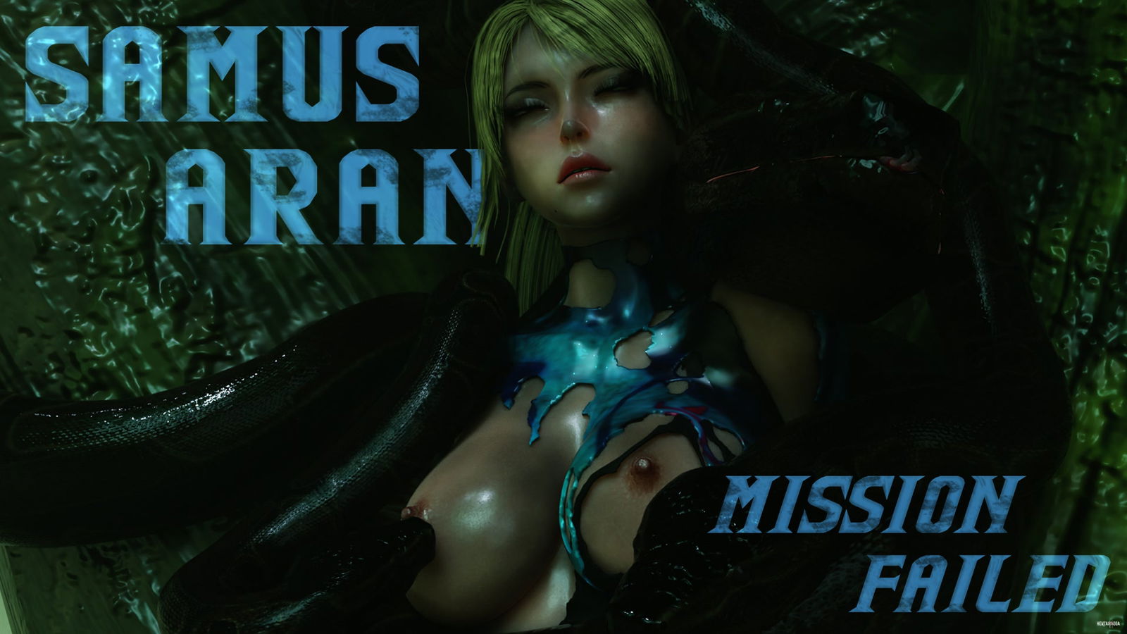 No escape for Samus Aran - hentai porn - Hentai Video