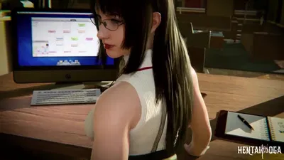 Офисная леди Джентиана на спине - hentai porn - Hentai Video
