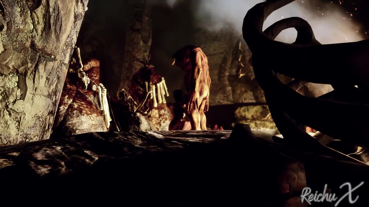 ogres embrace monster fuck teen - hentai porn - Hentai Video