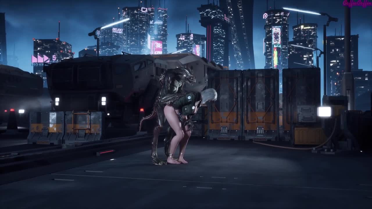 operation lovecraft talon and hybrid monster - hentai porn - Hentai Video