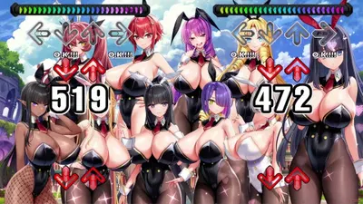 Oppai Bunny OP - DDR version - hentai porn - Hentai Video